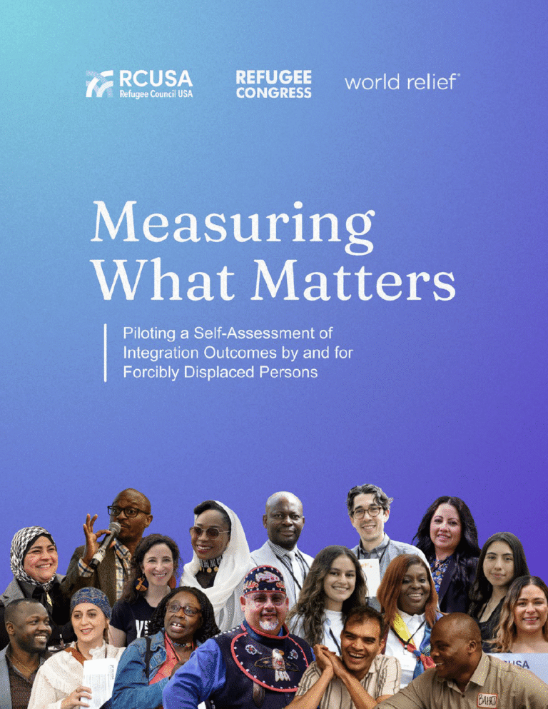 Refugee Council USA, Refugee Congress, and World Relief release a new report on the Chicago-based pilot of the Refugee Integration Self-Assessment